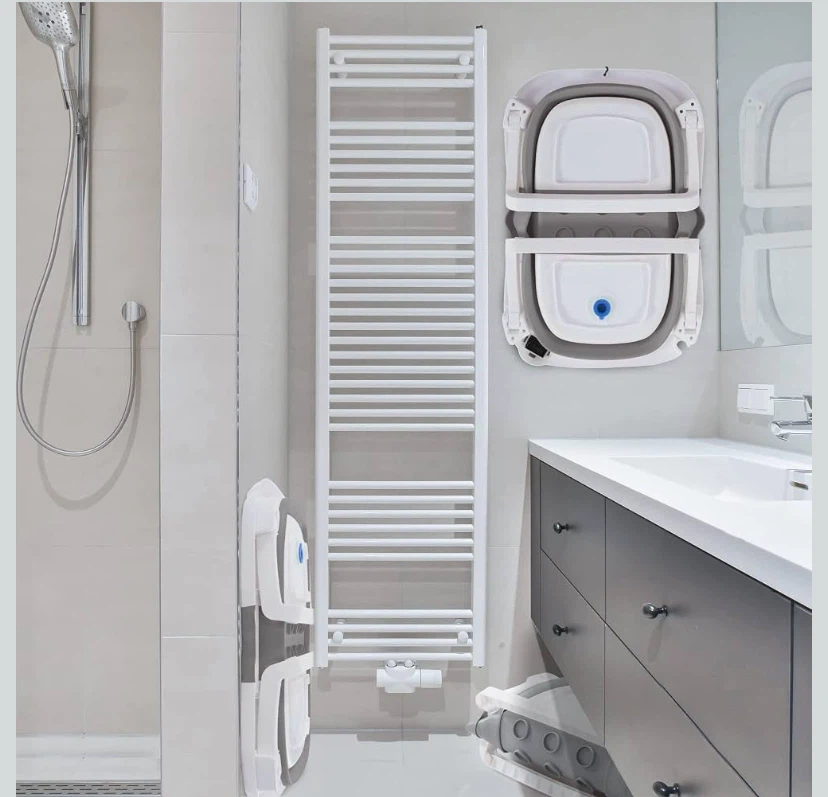 Foldable Baby Bathtub with Temperature Display - photo 2
