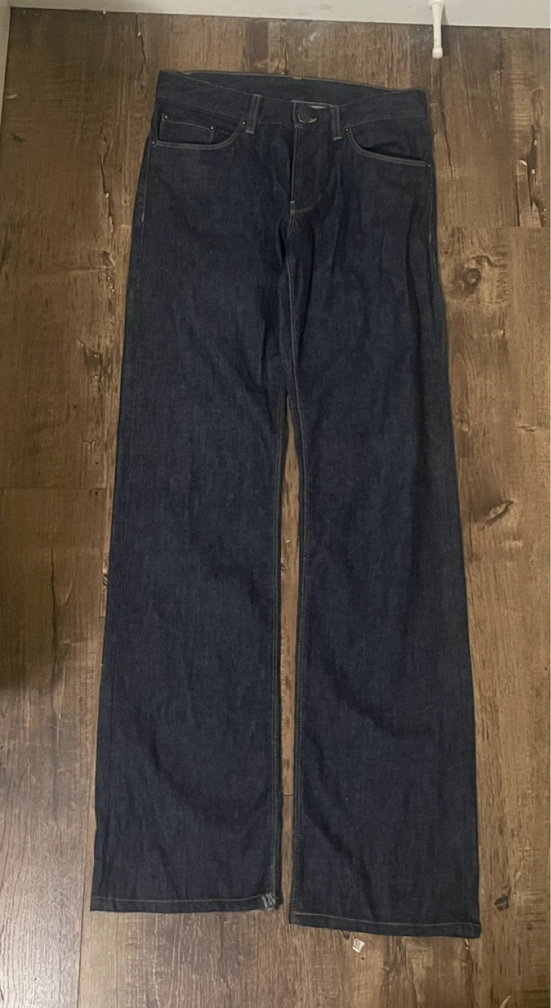 Prada Tapered Fit Dark Denim Jeans