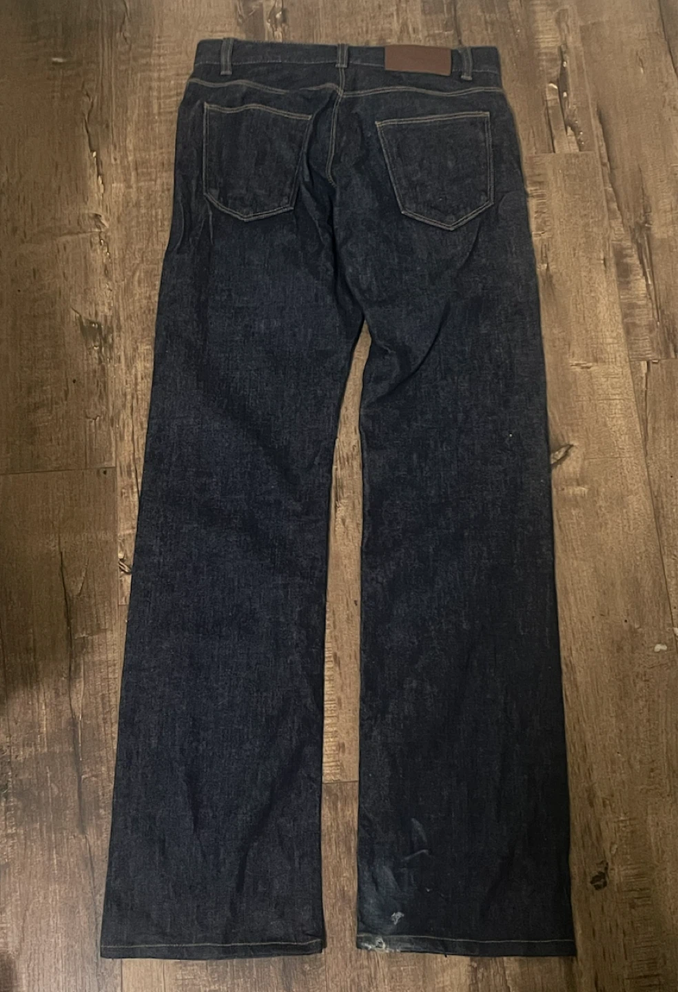 Prada Tapered Fit Dark Denim Jeans - photo 2