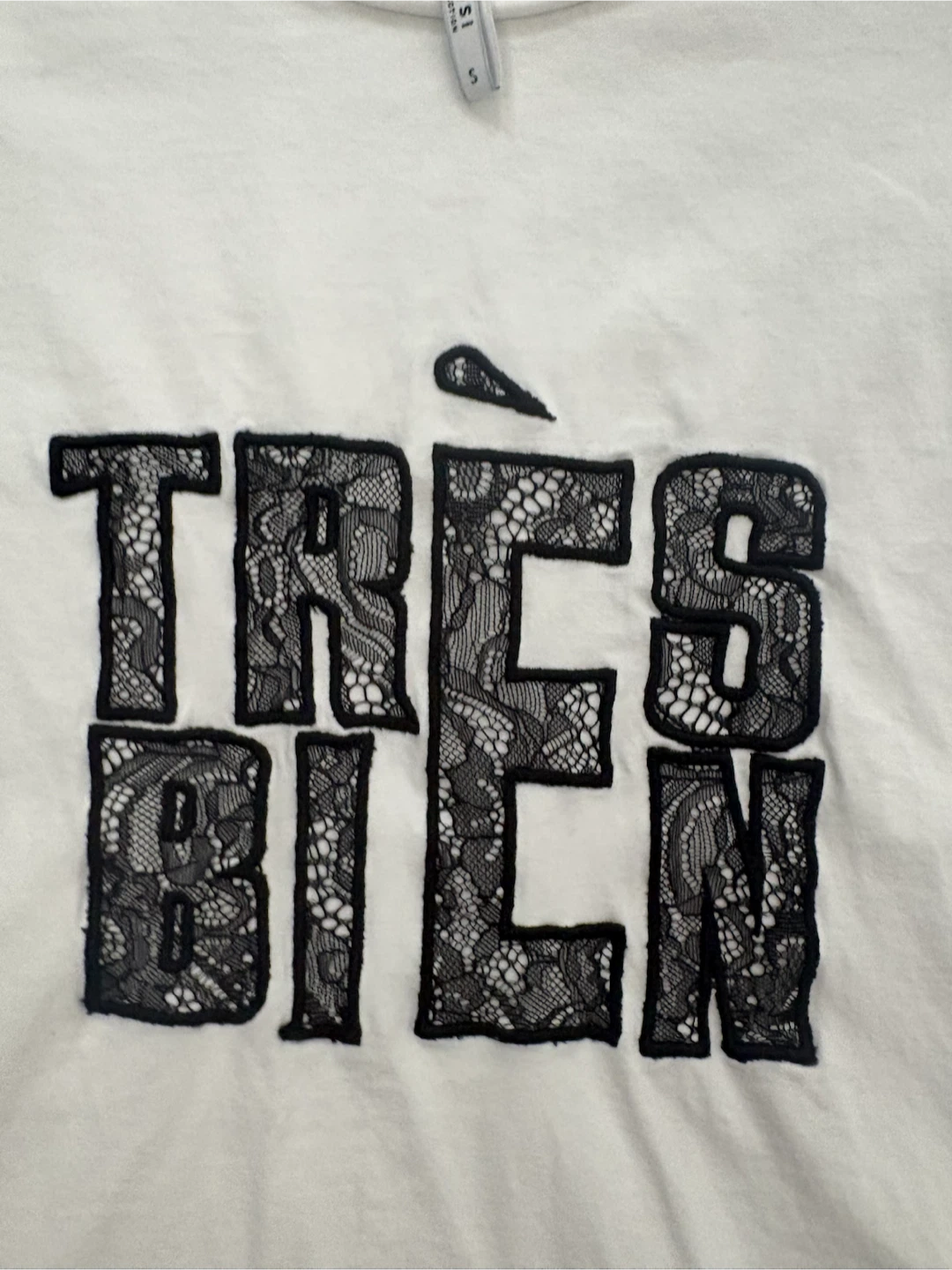 Tiffosi White Tres Bien T-Shirt - photo 2