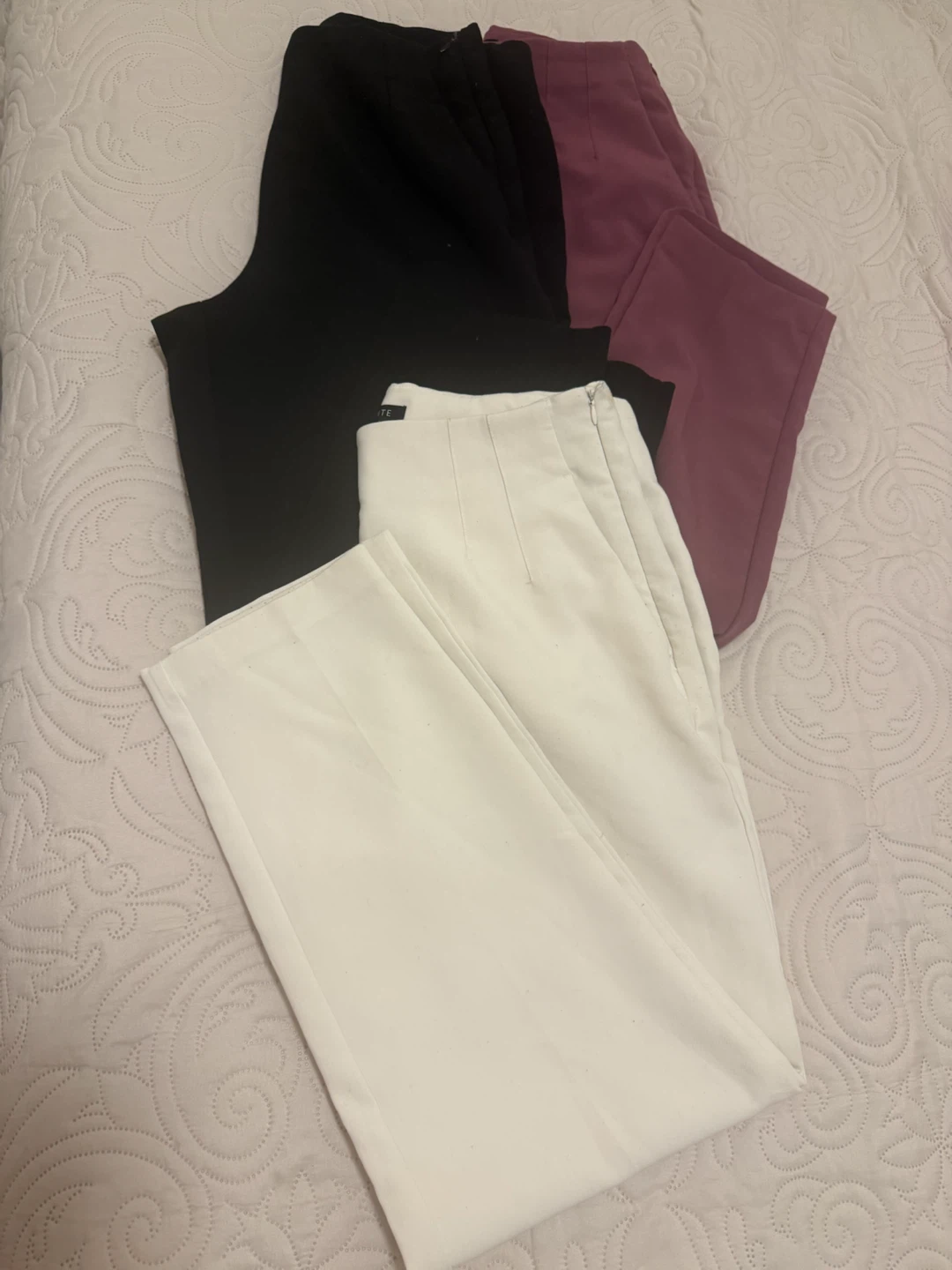Three pairs of Dynamite dress pants