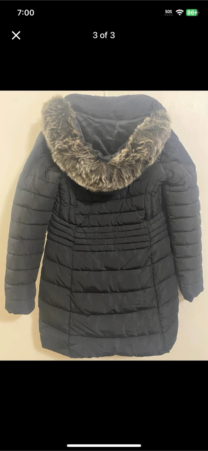 YMI Black Winter Puffer Jacket - photo 3