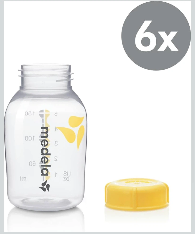 6 Medela Breast Milk Storage Bottles - photo 2