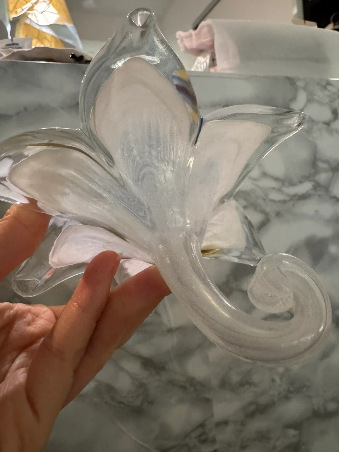 Italian-made Art Glass Flower - photo 2