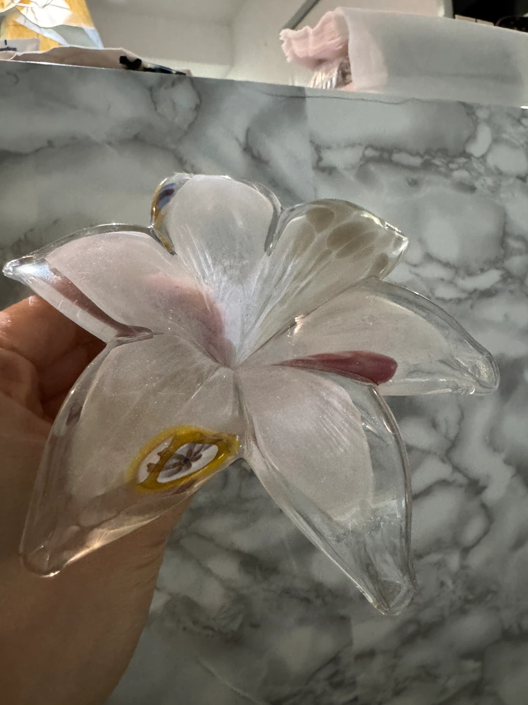 Italian-made Art Glass Flower - photo 3