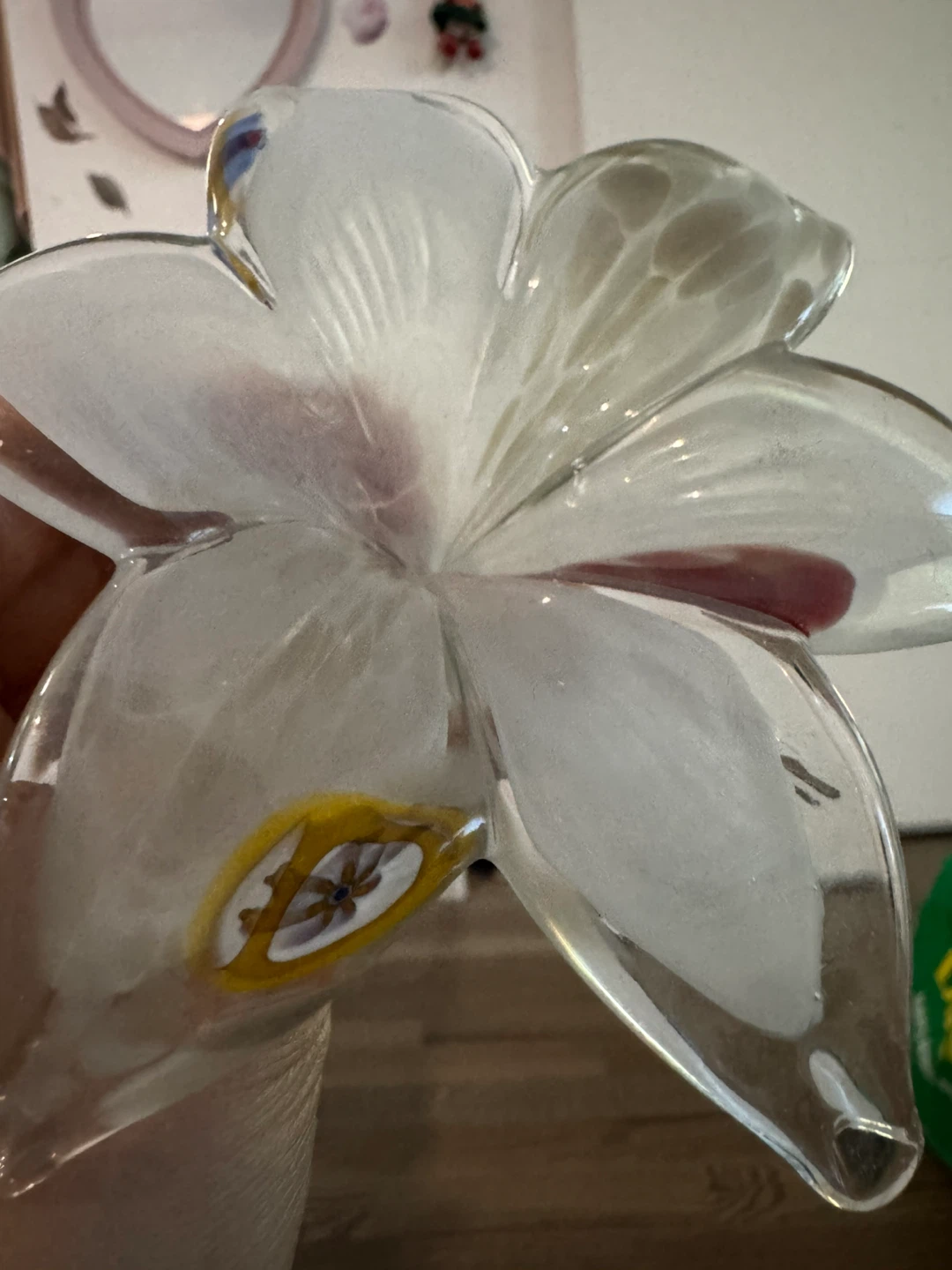 Italian-made Art Glass Flower - photo 4
