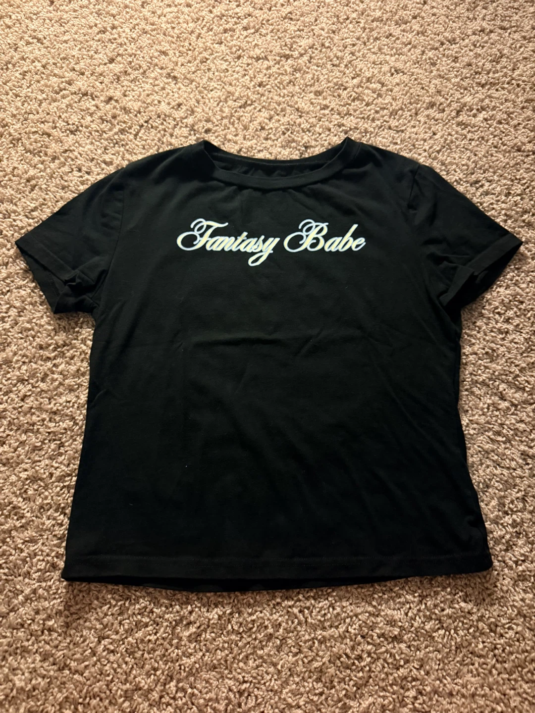 Black Fantasy Babe graphic t-shirt