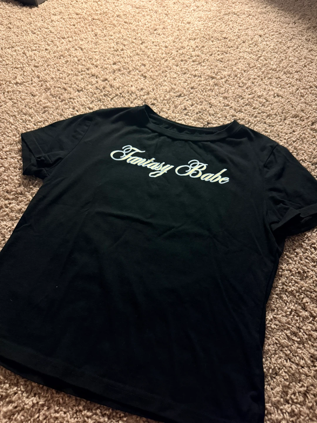 Black Fantasy Babe graphic t-shirt - photo 3