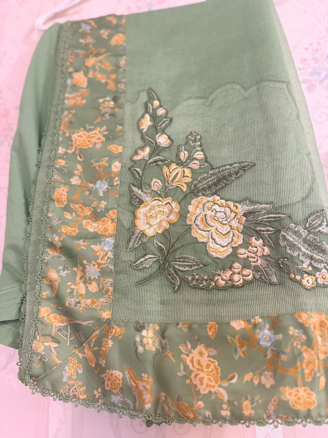 Pakistani dress |crimson| - photo 5