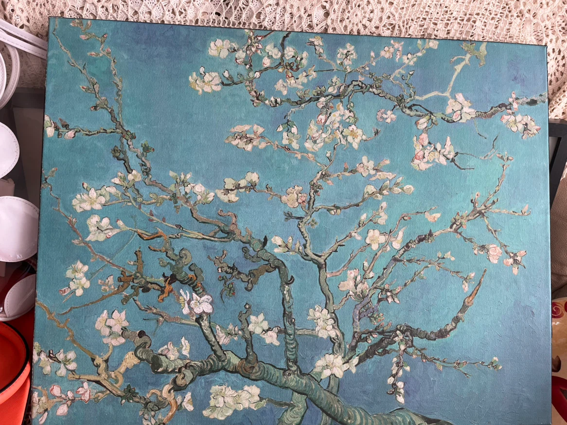 Art- Wall Art- Van Gogh Almond Blossoms Canvas Print - photo 2