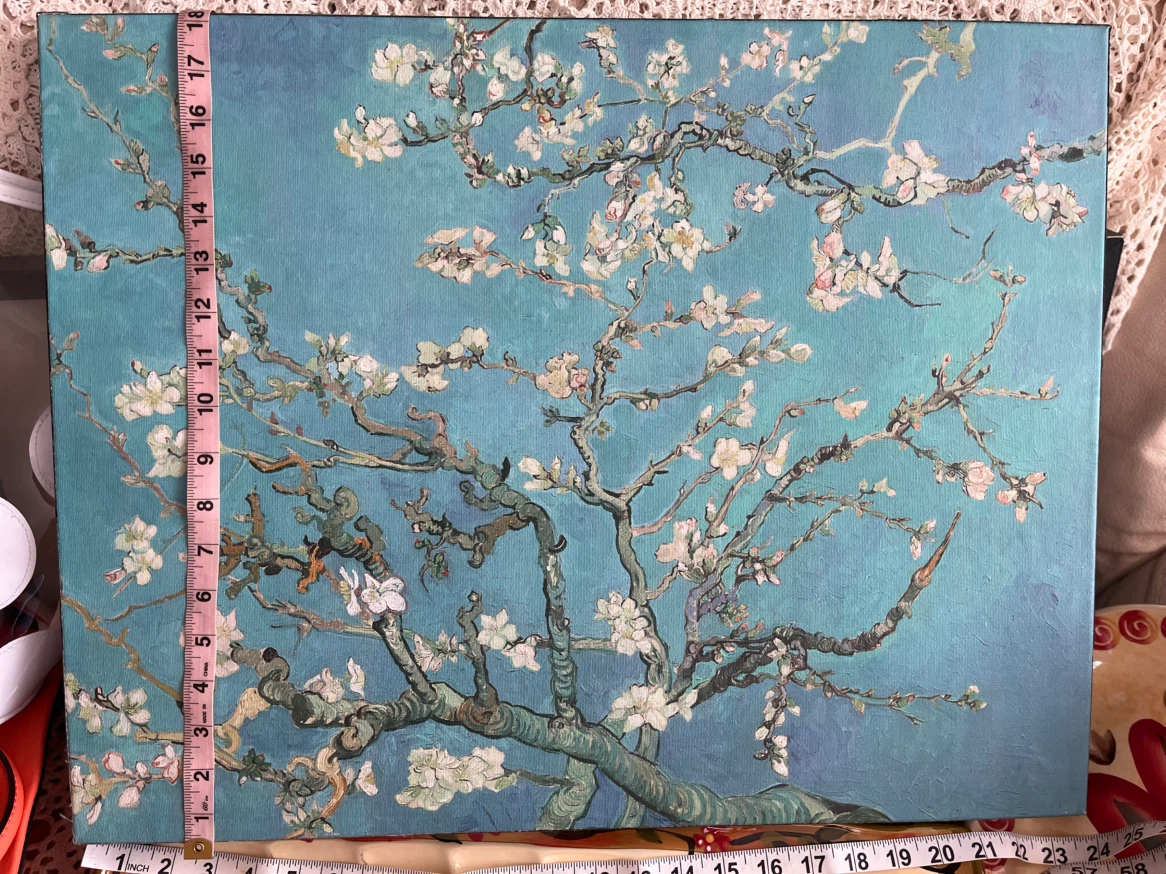 Art- Wall Art- Van Gogh Almond Blossoms Canvas Print - photo 3