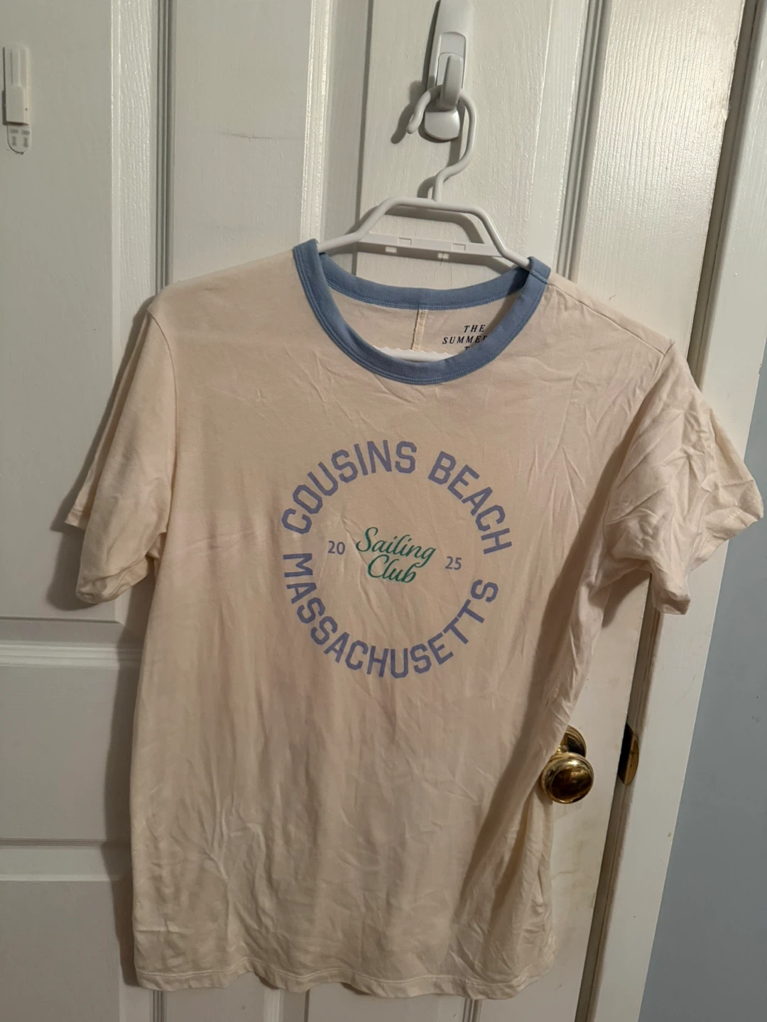 Women American eagle cousins beach t shirt size Xs