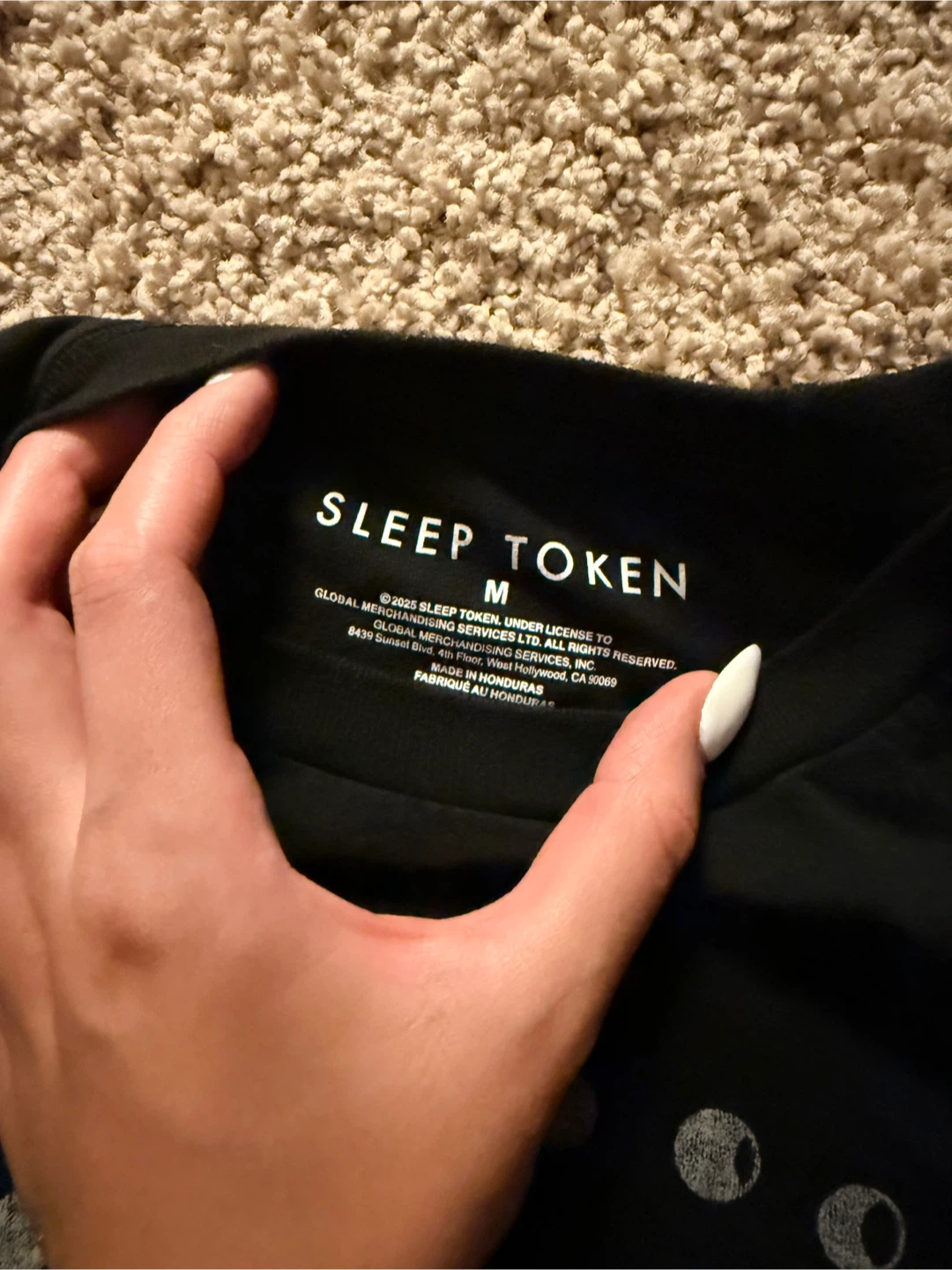 Sleep Token Merch T-Shirt - photo 3