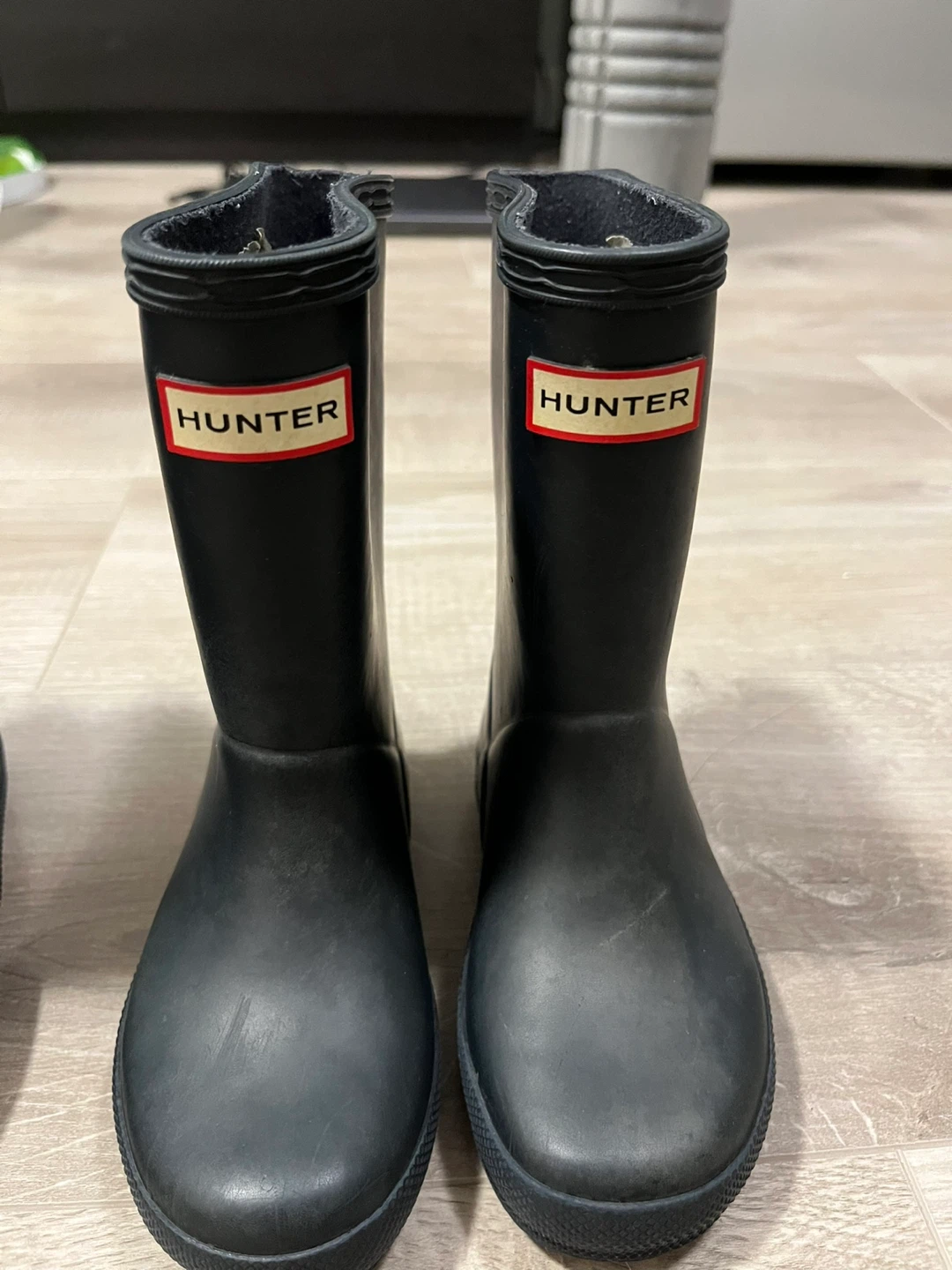 Hunter Kids First Classic Rain Boots Black
