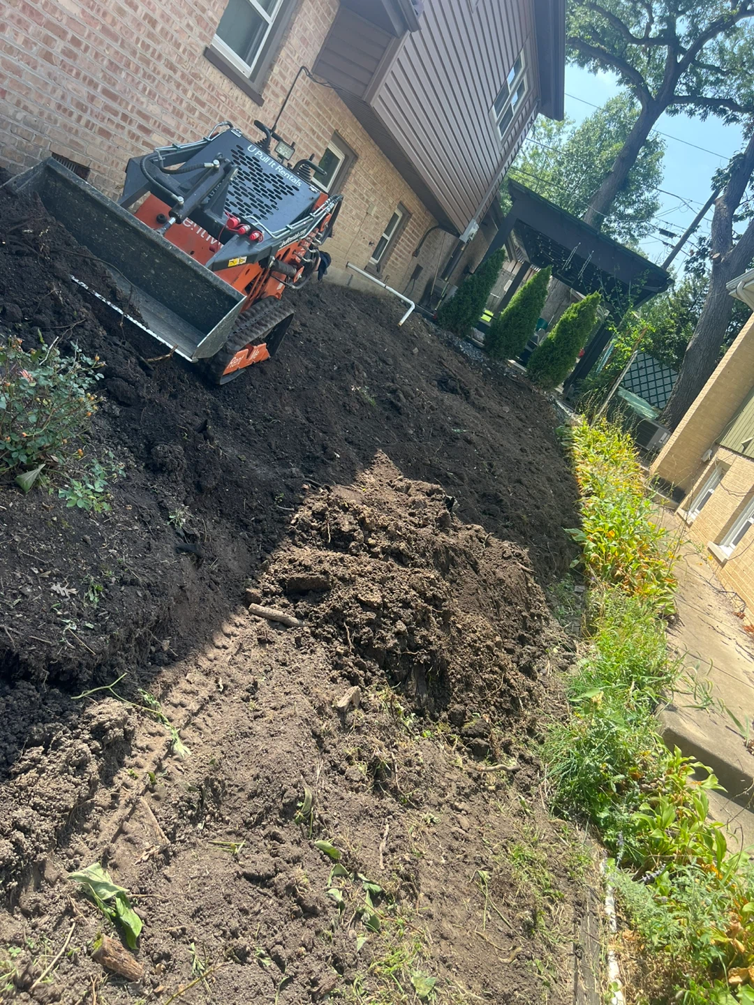 Garden cleaning and landscaping service