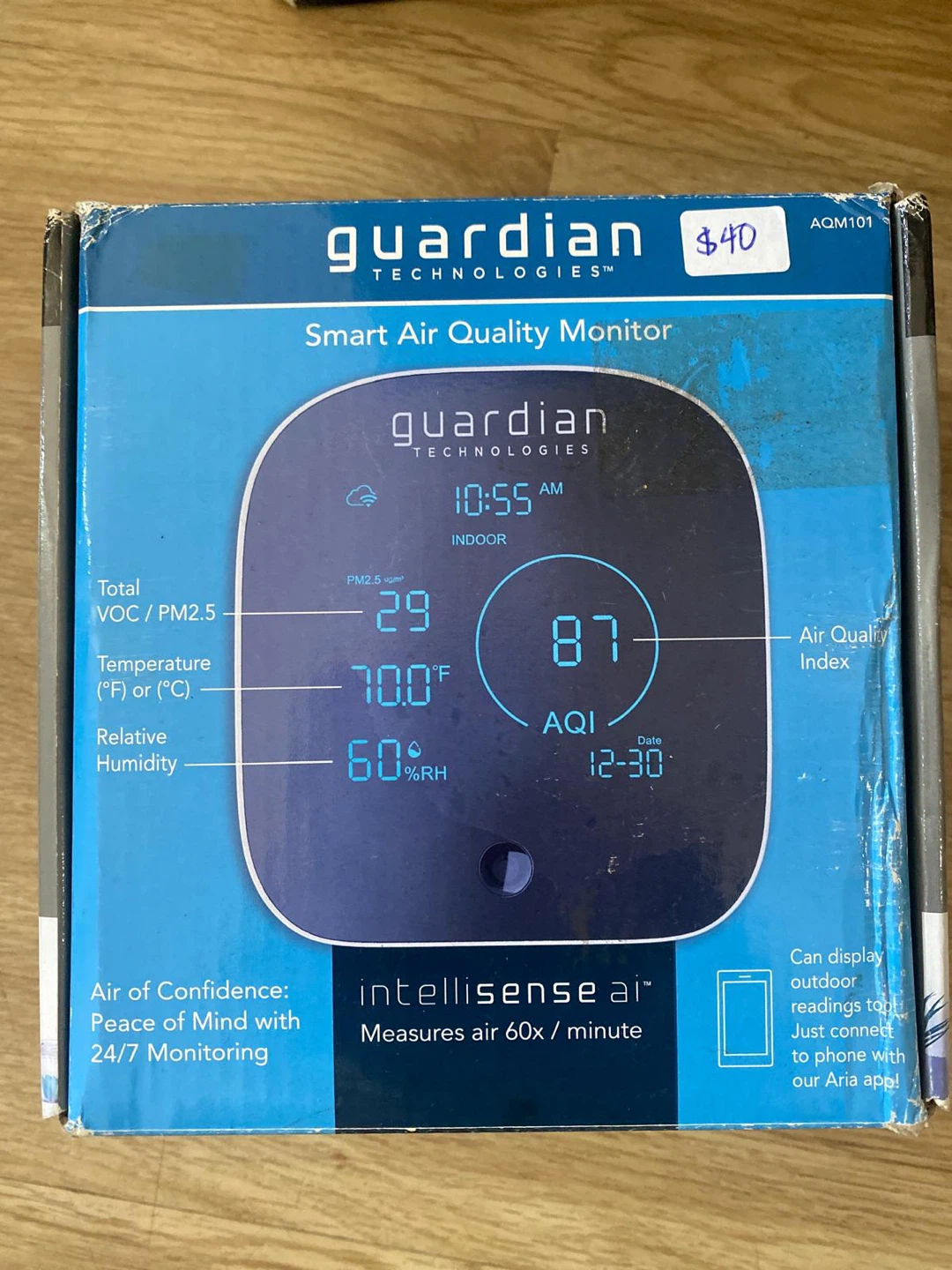 Guardian Technologies Smart Air Quality Monitor AQM101