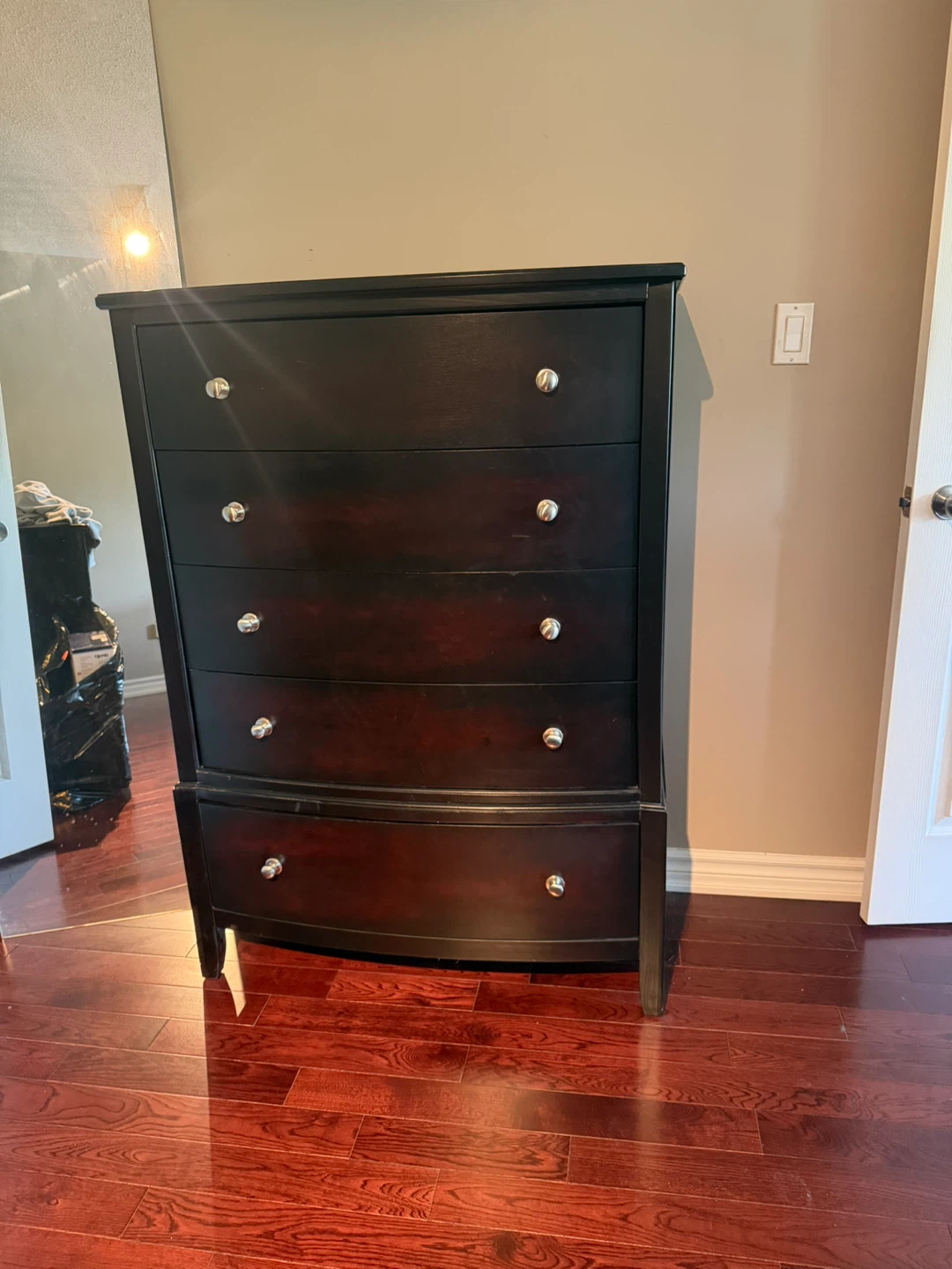 Dark Brown Bedroom Furniture Set - photo 2