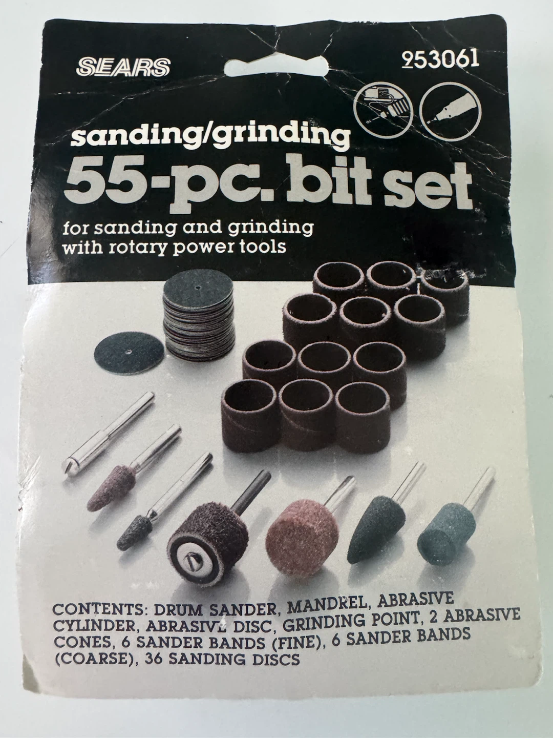 Sears 55-piece Sanding and Grinding Bit Set