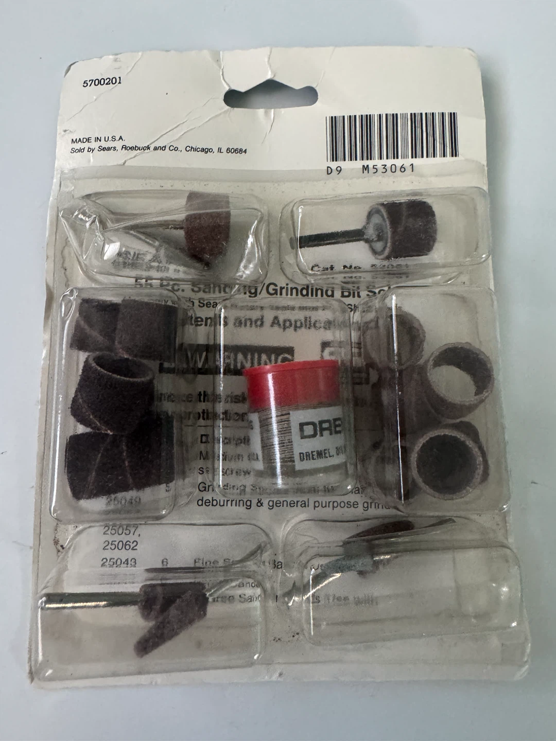 Sears 55-piece Sanding and Grinding Bit Set - photo 2