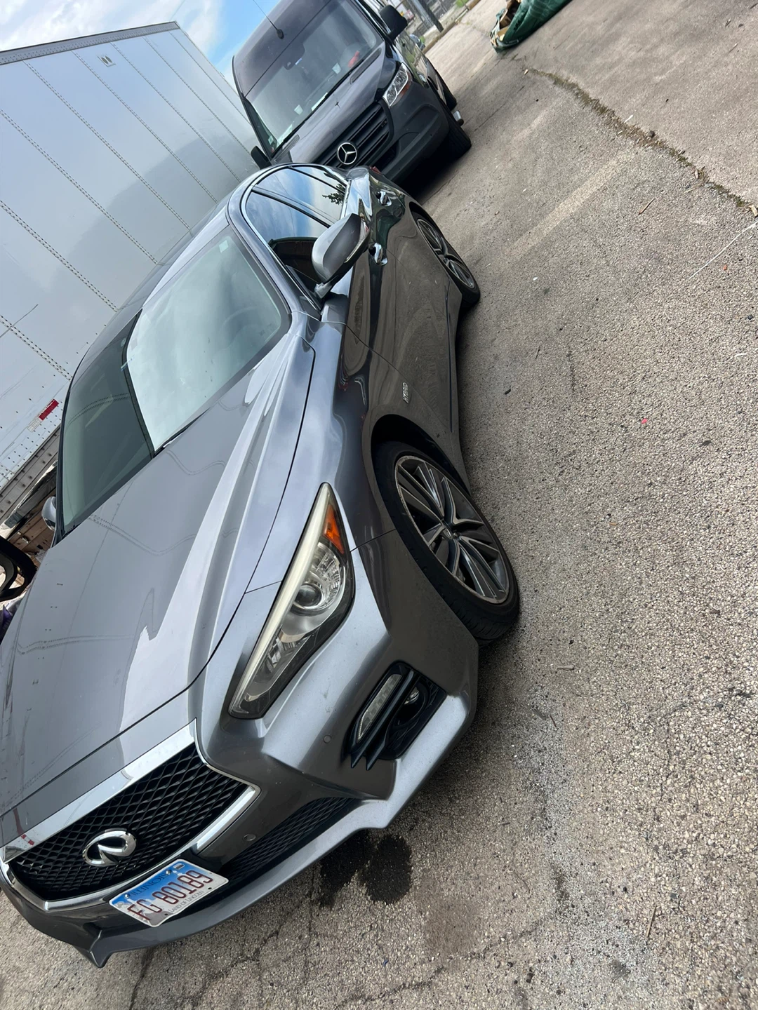 Infiniti Q50S AWD Gray Sedan
