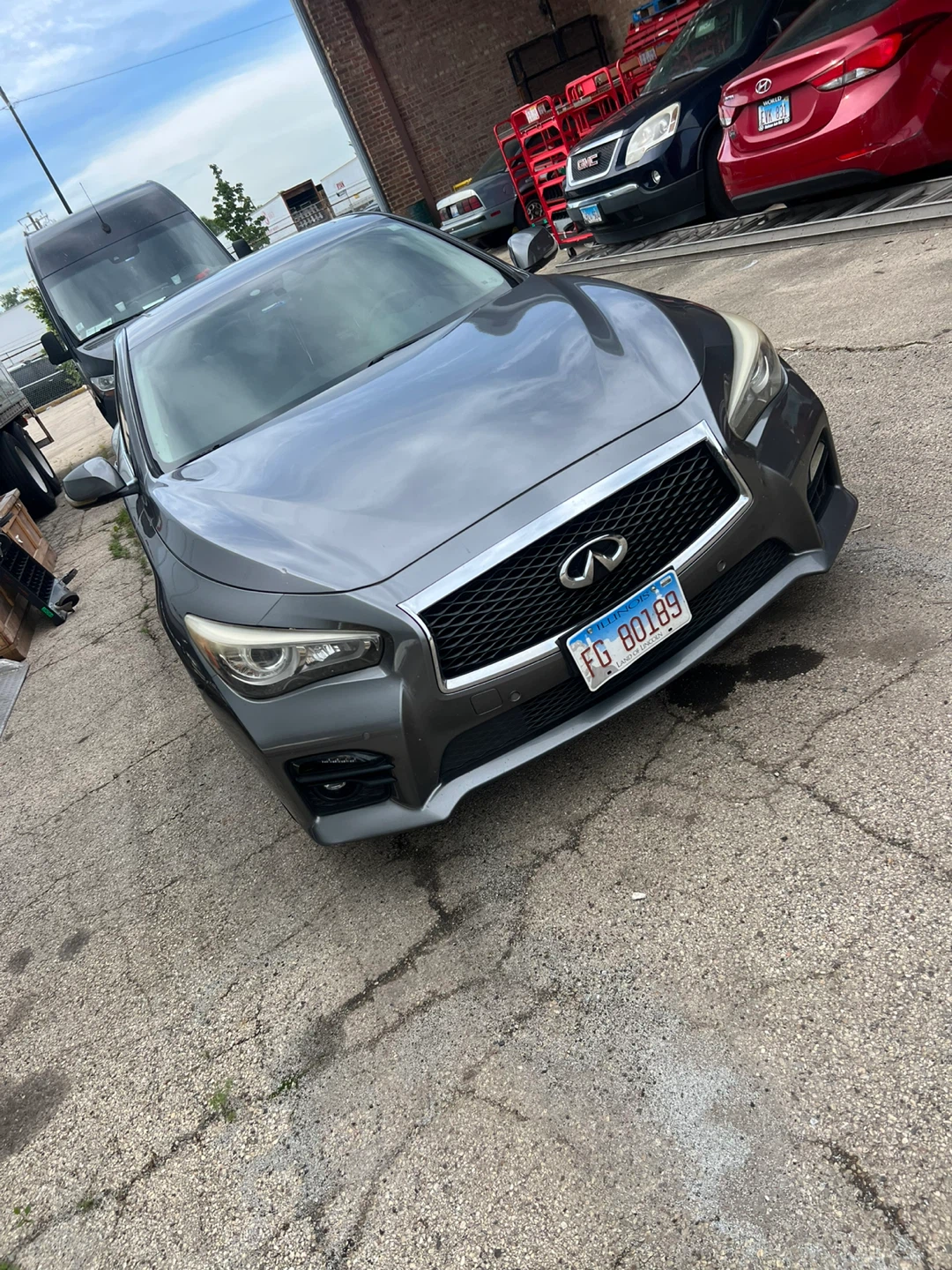 Infiniti Q50S AWD Gray Sedan - photo 2