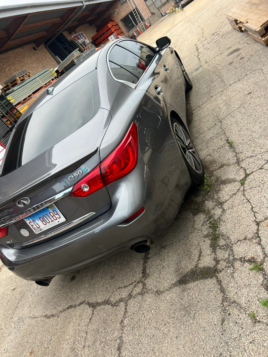Infiniti Q50S AWD Gray Sedan - photo 3