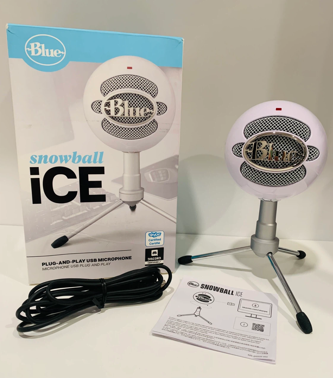 Blue Snowball Ice Plug-and-Play USB Microphone