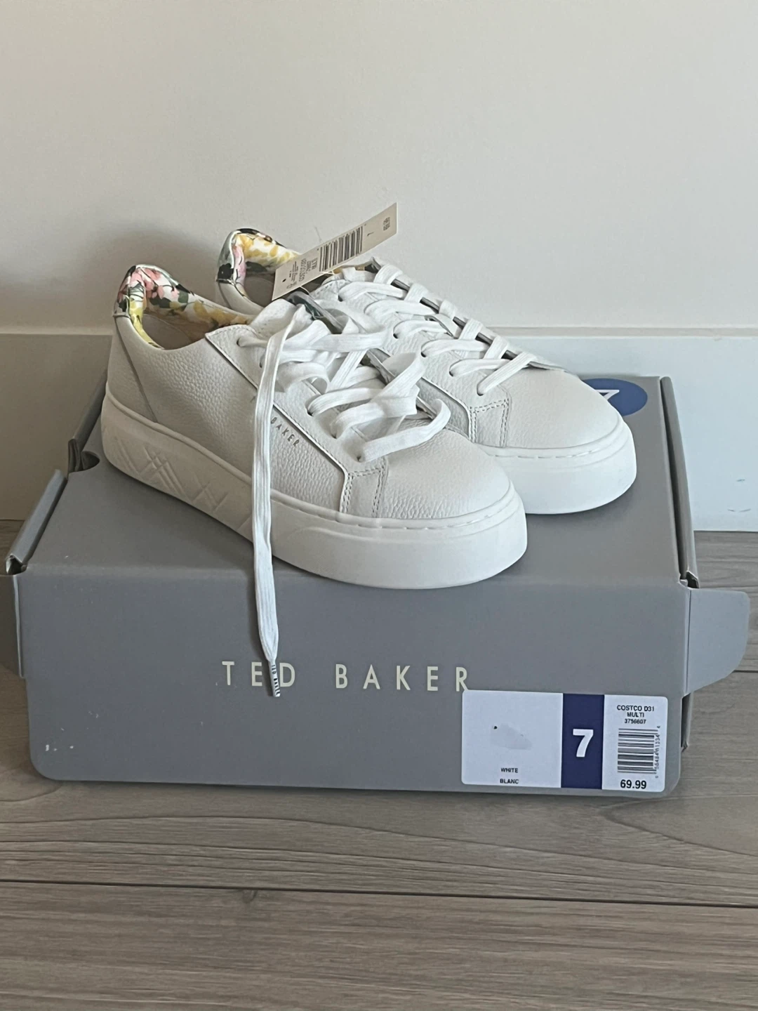 Ted Baker white sneakers