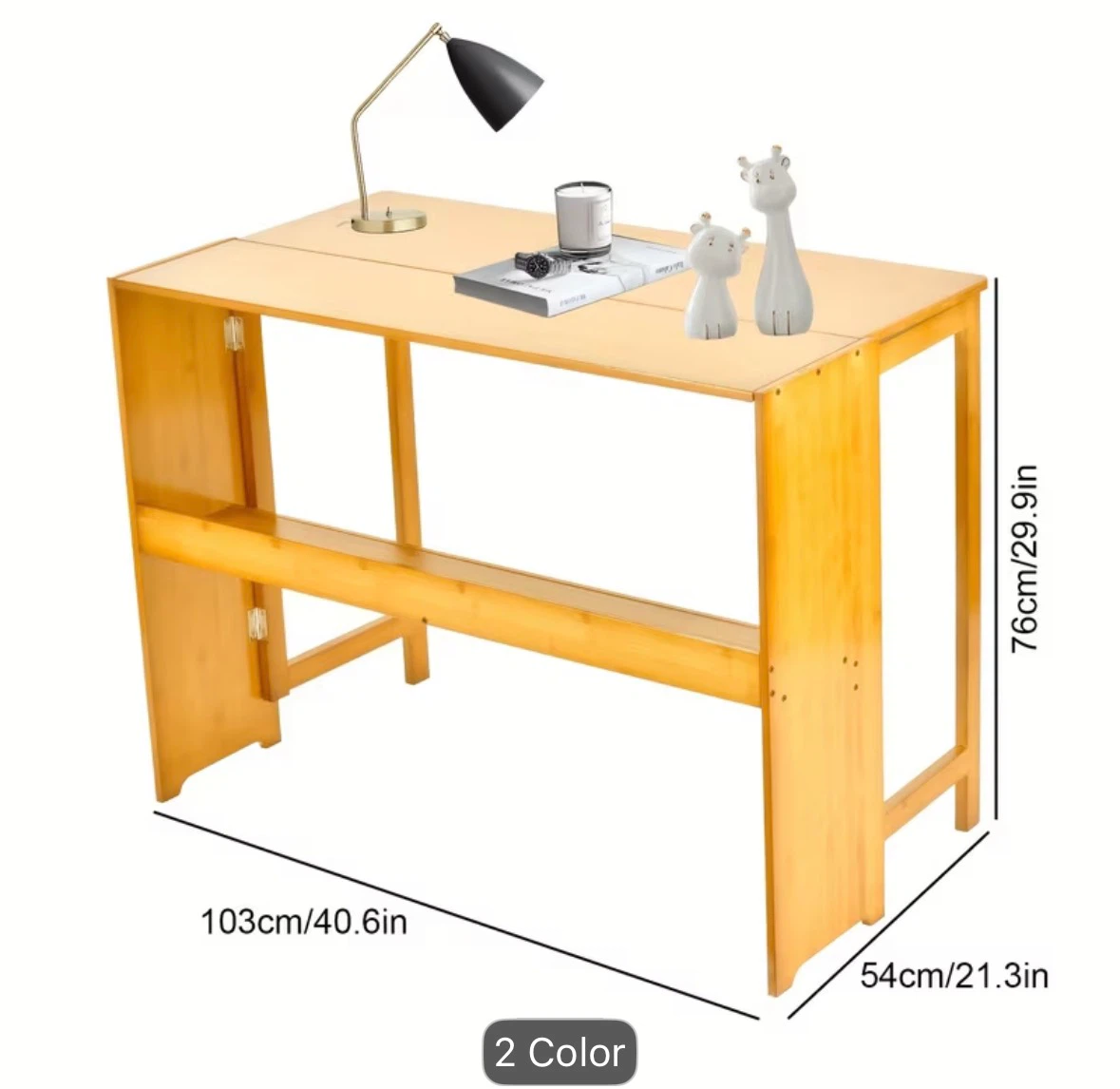 Foldable Bamboo Desk - photo 5