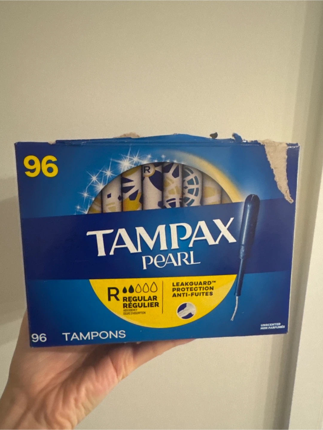 Brand New Tampons – 59 Count