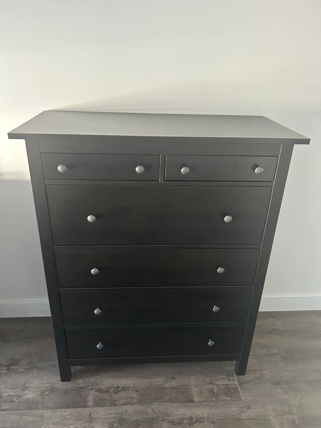 IKEA HEMNES Tall dresser black brown