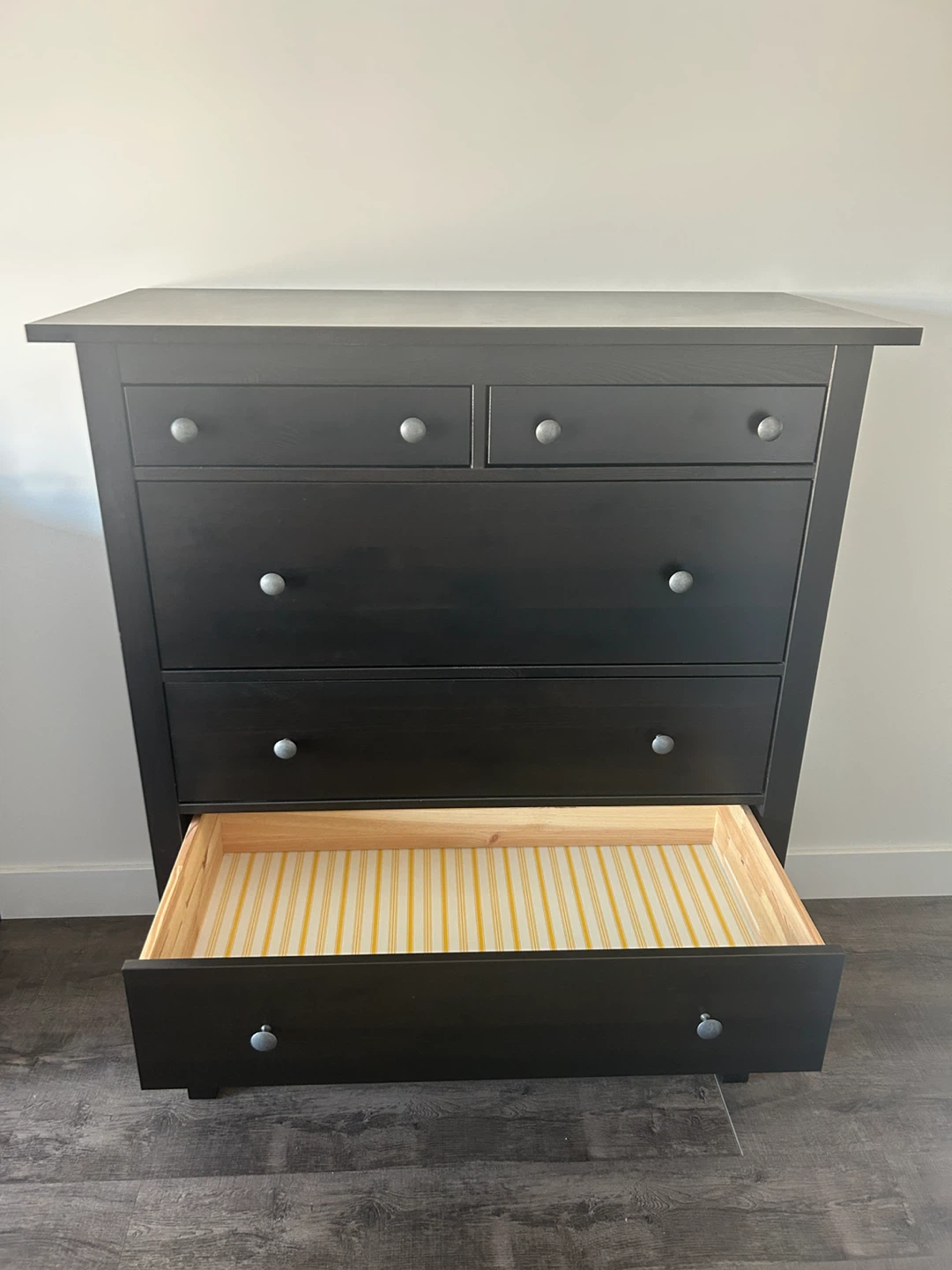 IKEA HEMNES Tall dresser black brown - photo 5