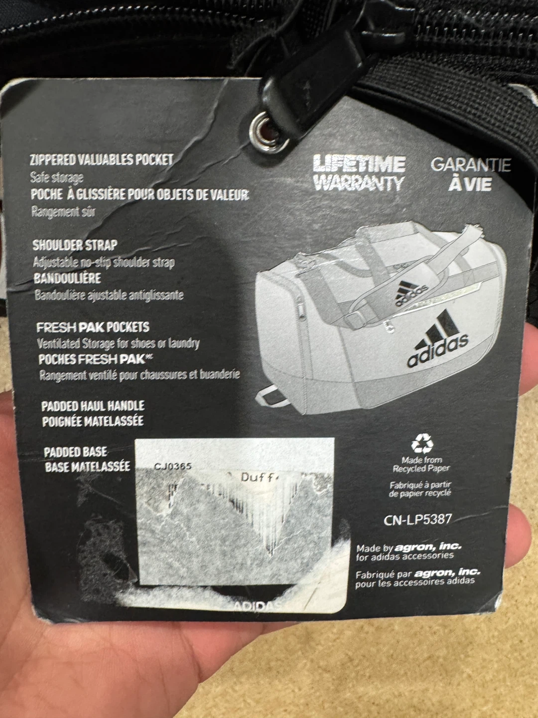 Adidas Defender III Medium Duffel Bag - photo 3