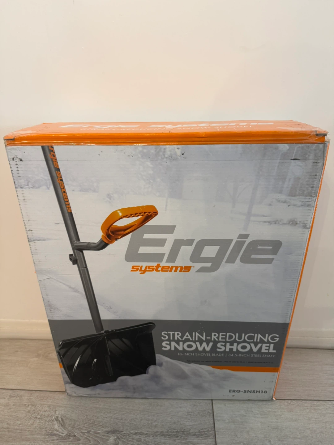 Ergie Systems Strain-Reducing Snow Shovel - photo 2