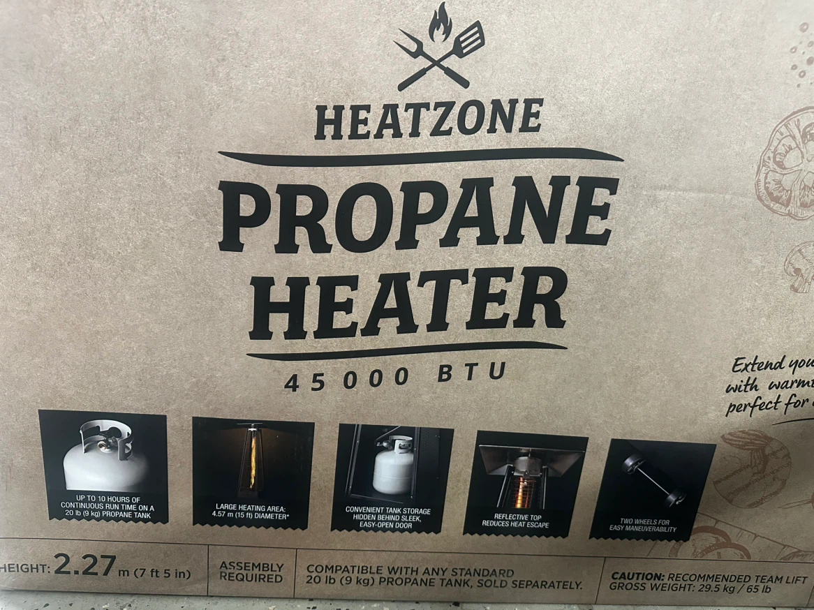 Heatzone Propane Heater 45,000 BTU - photo 2