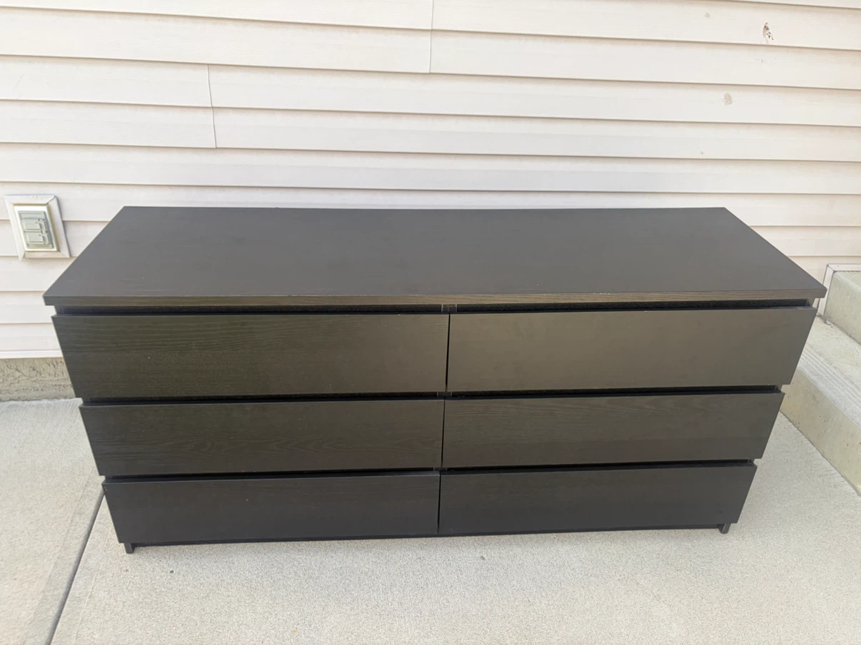 IKEA dresser with 6 drawers