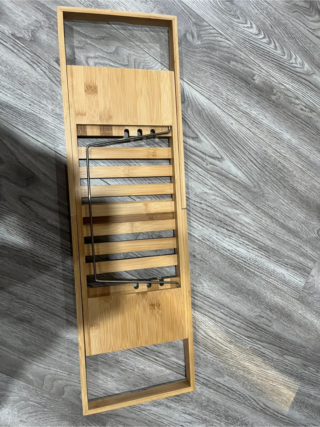 Adjustable Bamboo Bathtub Tray