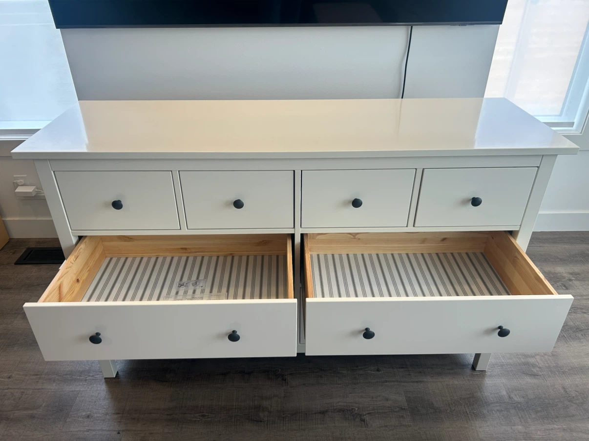 IKEA HEMNES dresser white with 8 drawers - photo 3