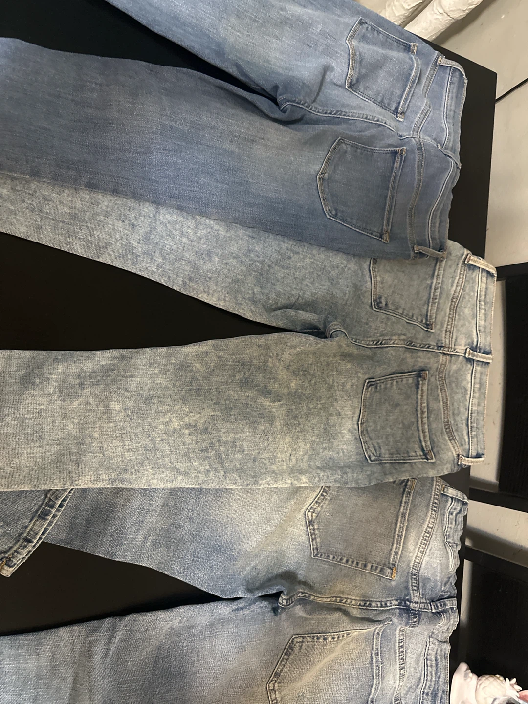 Lot of 3 pairs of denim jeans - photo 2