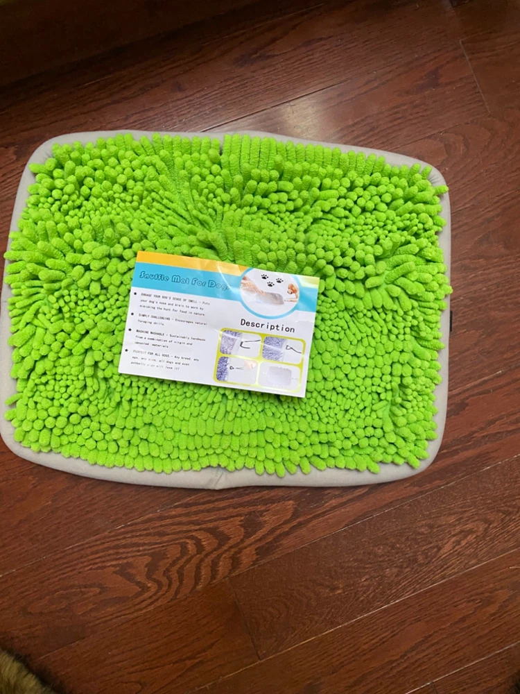 Green Snuffle Mat for Dogs