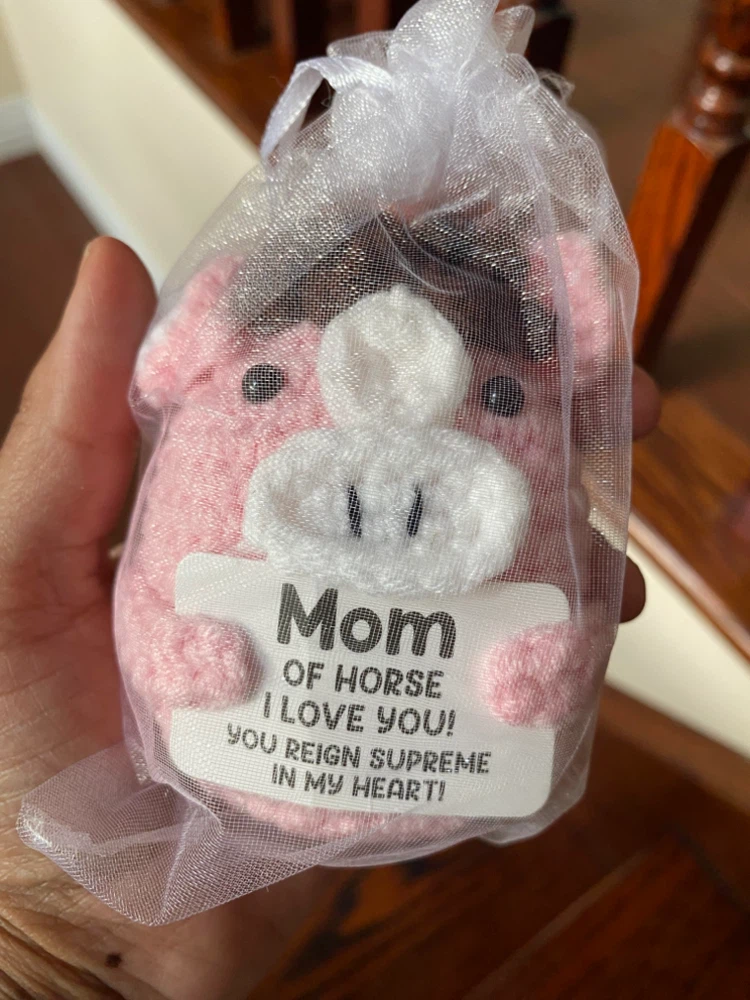 Handmade Crochet Horse Gift