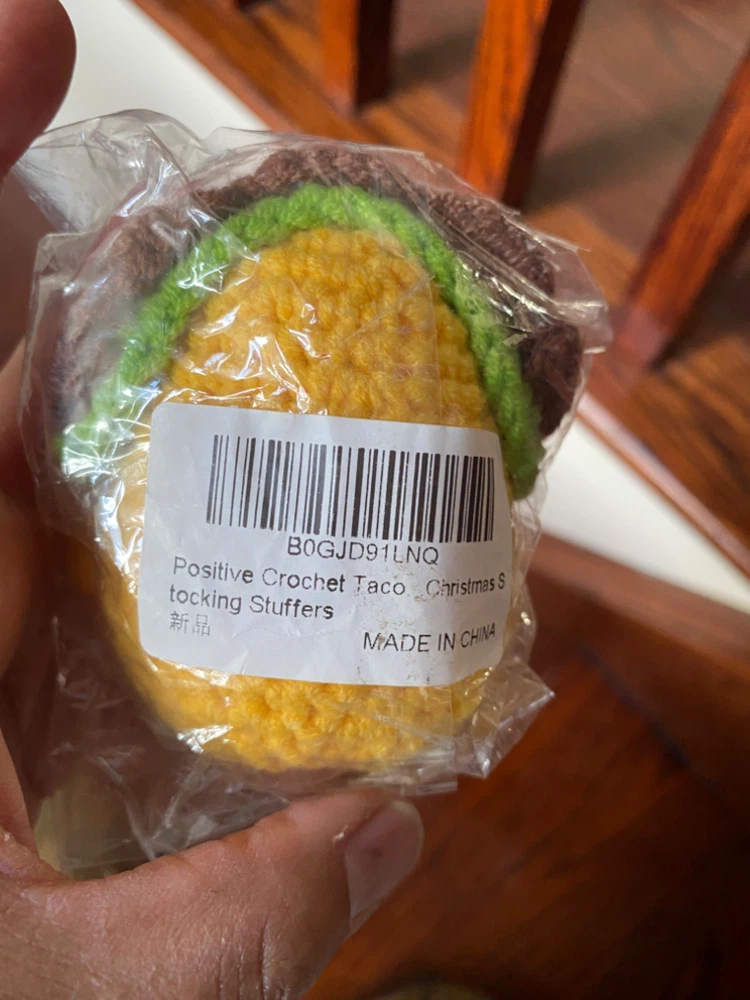 Positive Crochet Taco For Dad - photo 2