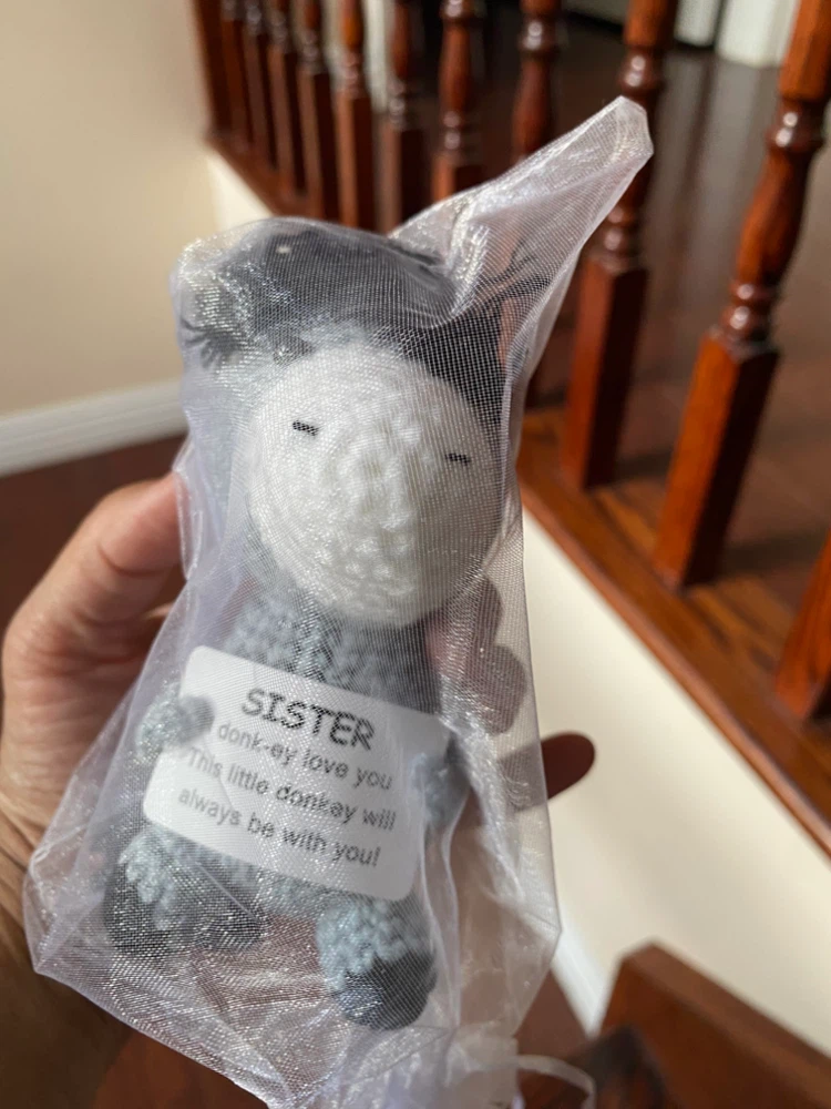 Crocheted Donkey Plushie - photo 3