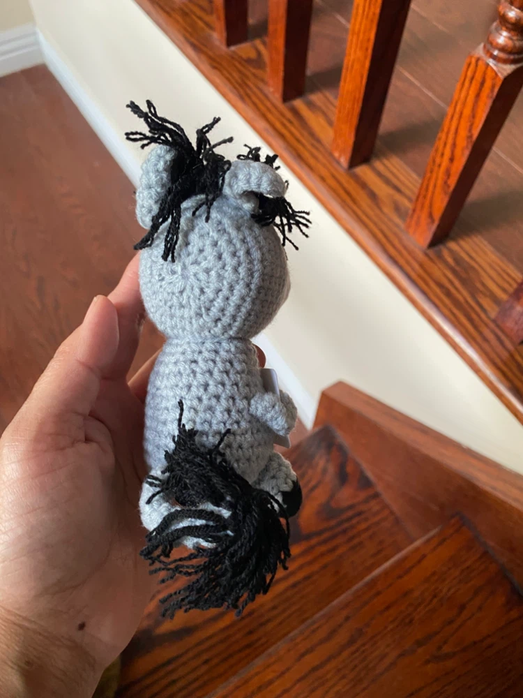 Crocheted Donkey Plushie - photo 4