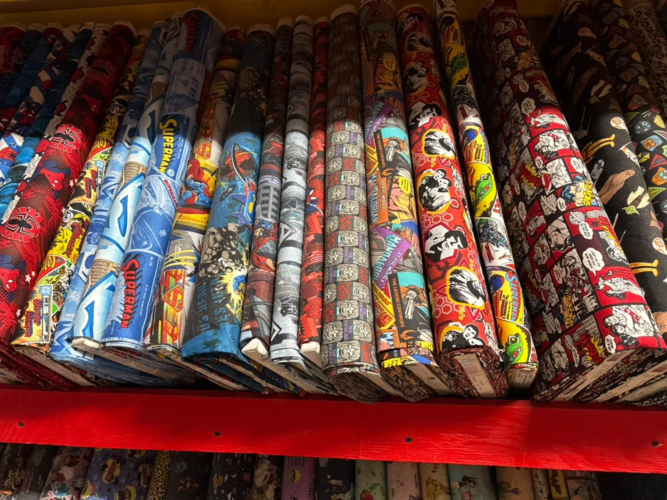 Licensed Comic Character Fabrics
