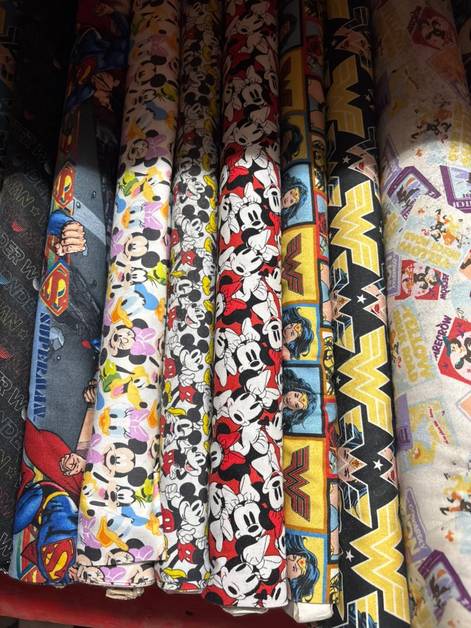 Licensed Comic Character Fabrics - photo 2