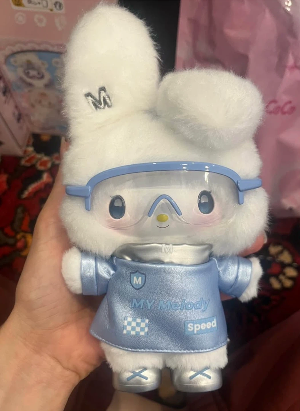 Sanrio My Melody racer club Plush Toy