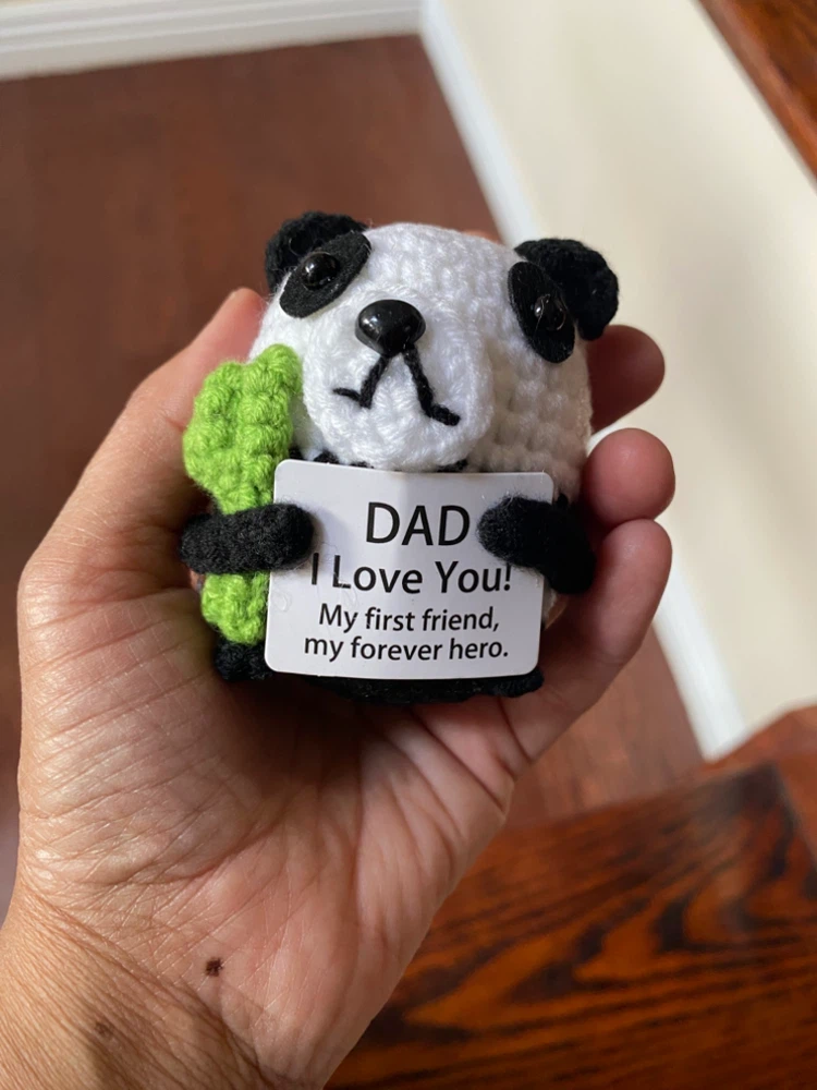 Crochet Panda Dad Gift - photo 2