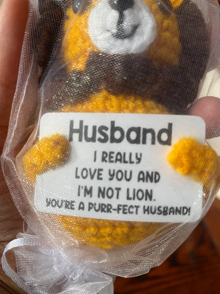 Crochet Lion Husband Gift - photo 2
