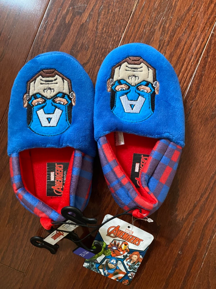 Marvel Avengers Captain America Slippers